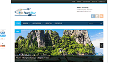 Desktop Screenshot of pearlbluetravel.com